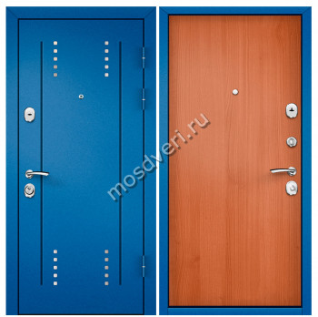 Синие входные двери в квартиру SVK-19 - купить от производителя Мосдвери Синие входные двери в квартиру SVK-19