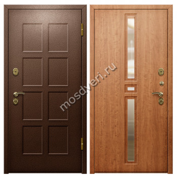 Входная дверь в квартиру открывание внутрь VDVO-03 - купить от производителя Мосдвери Входная дверь в квартиру открывание внутрь VDVO-03